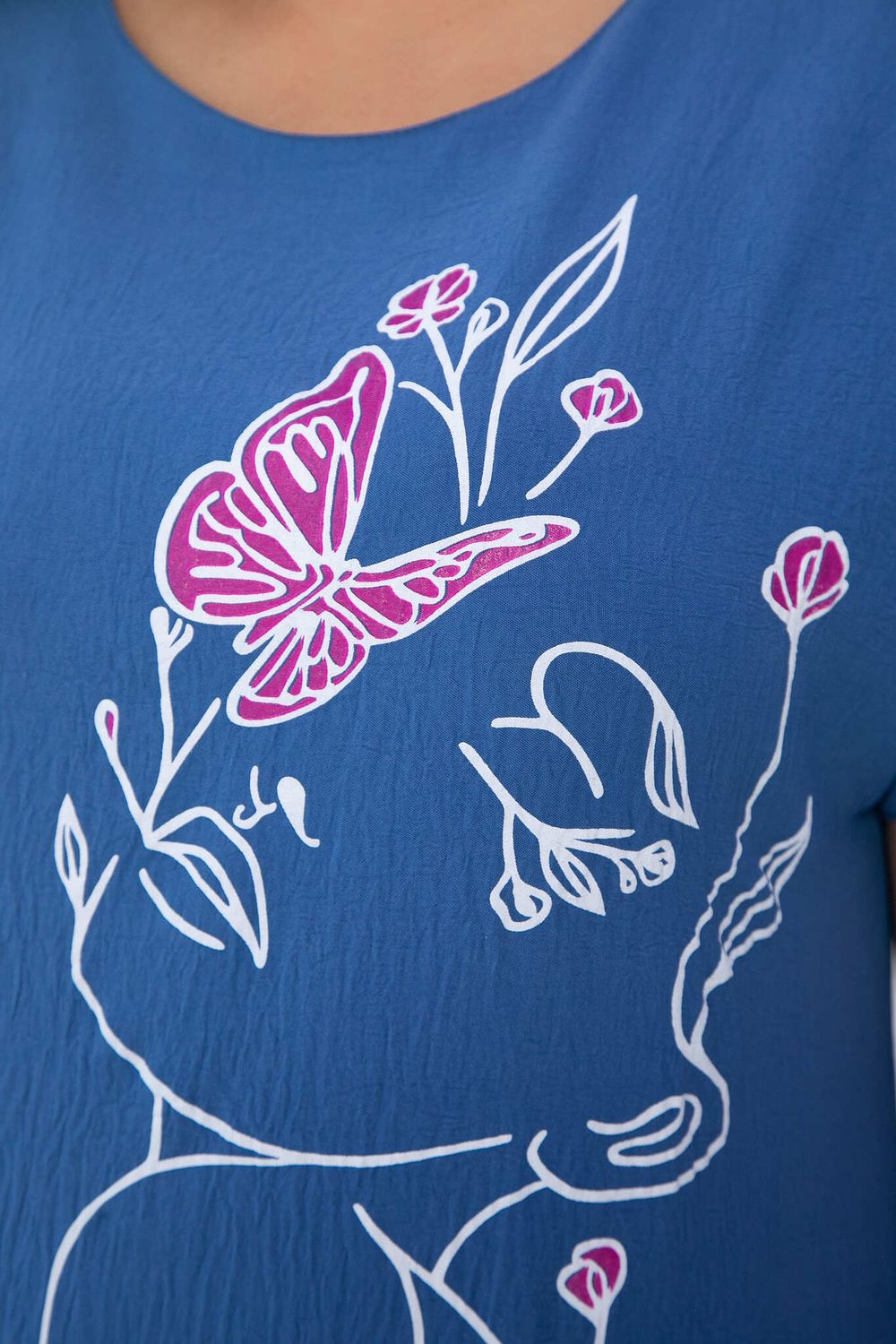 Платье Загадка (синее) П13704-8М LT Collection