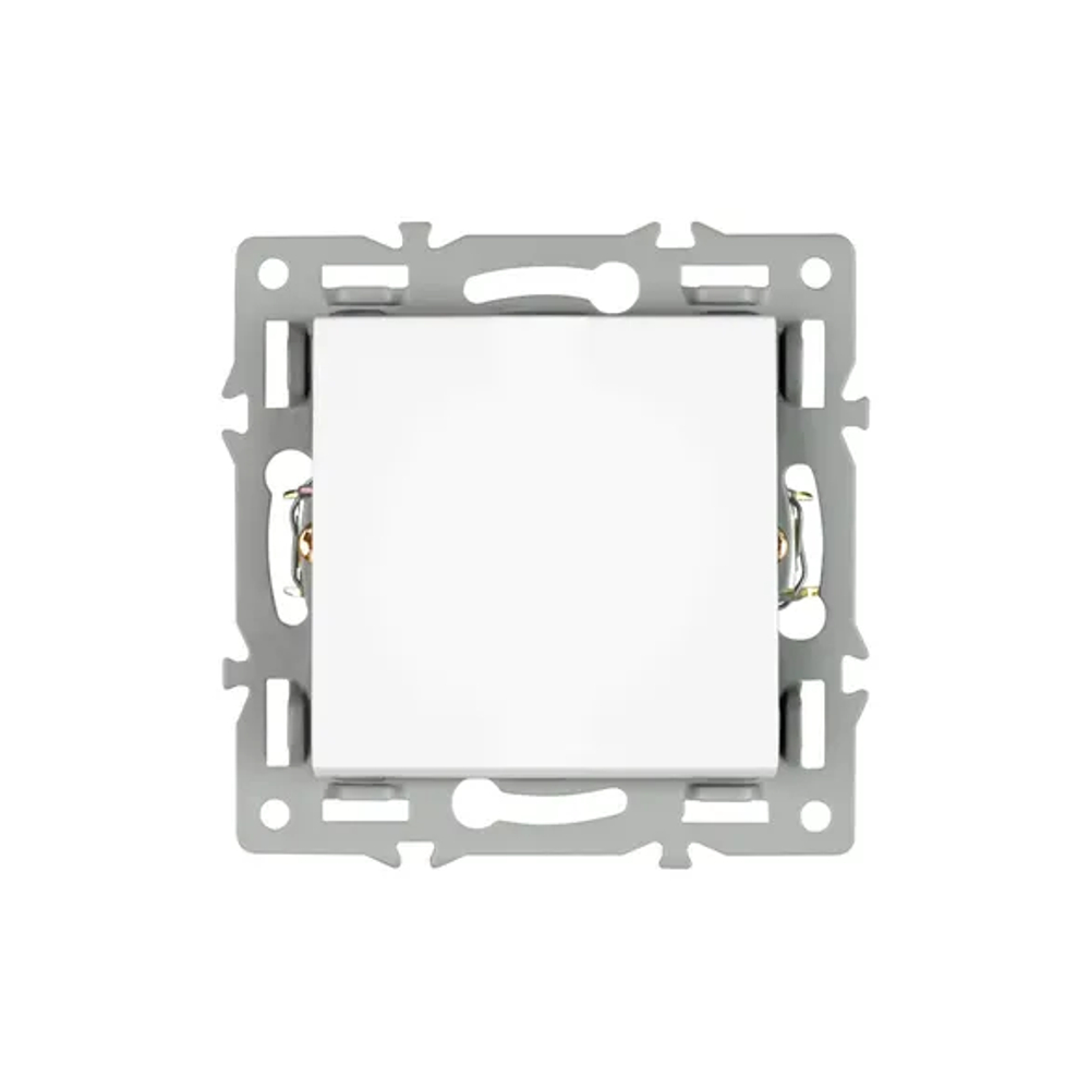 Механизм выключателя одноклавишный проходной SWT-MKP1-PL-WH (250V, 16A) (Arlight, -) 043714