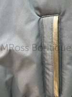 Мужская классическая укороченная зимняя куртка на резинке Atelier Di Falco с воротником стойкой