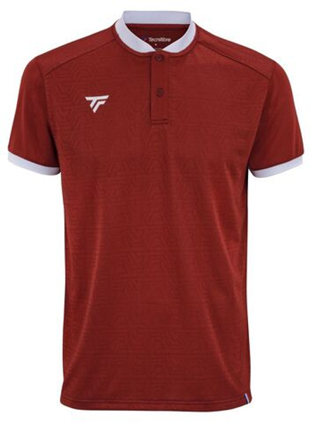 Теннисное поло Tecnifibre Team Mesh Polo - Red