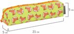 Пенал-косметичка BRAUBERG прямоугольный, мягкий, "Foxes", 21х5х5 см, 229252