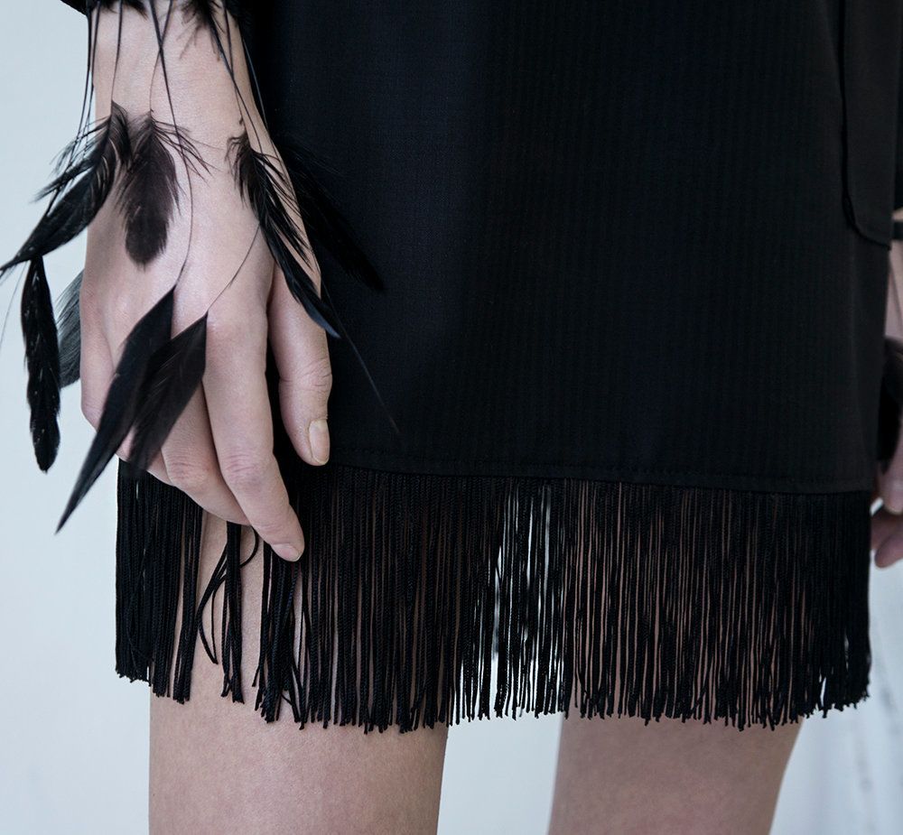 Платье Gvozdeva Бахрома