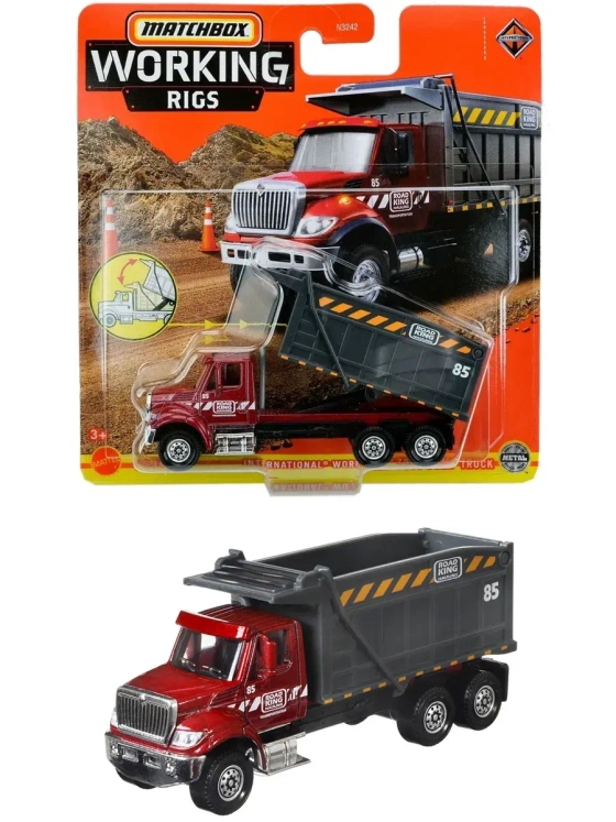 Машинка Хот Вилс Matchbox 7500 Dump Truck N3242 GWG43