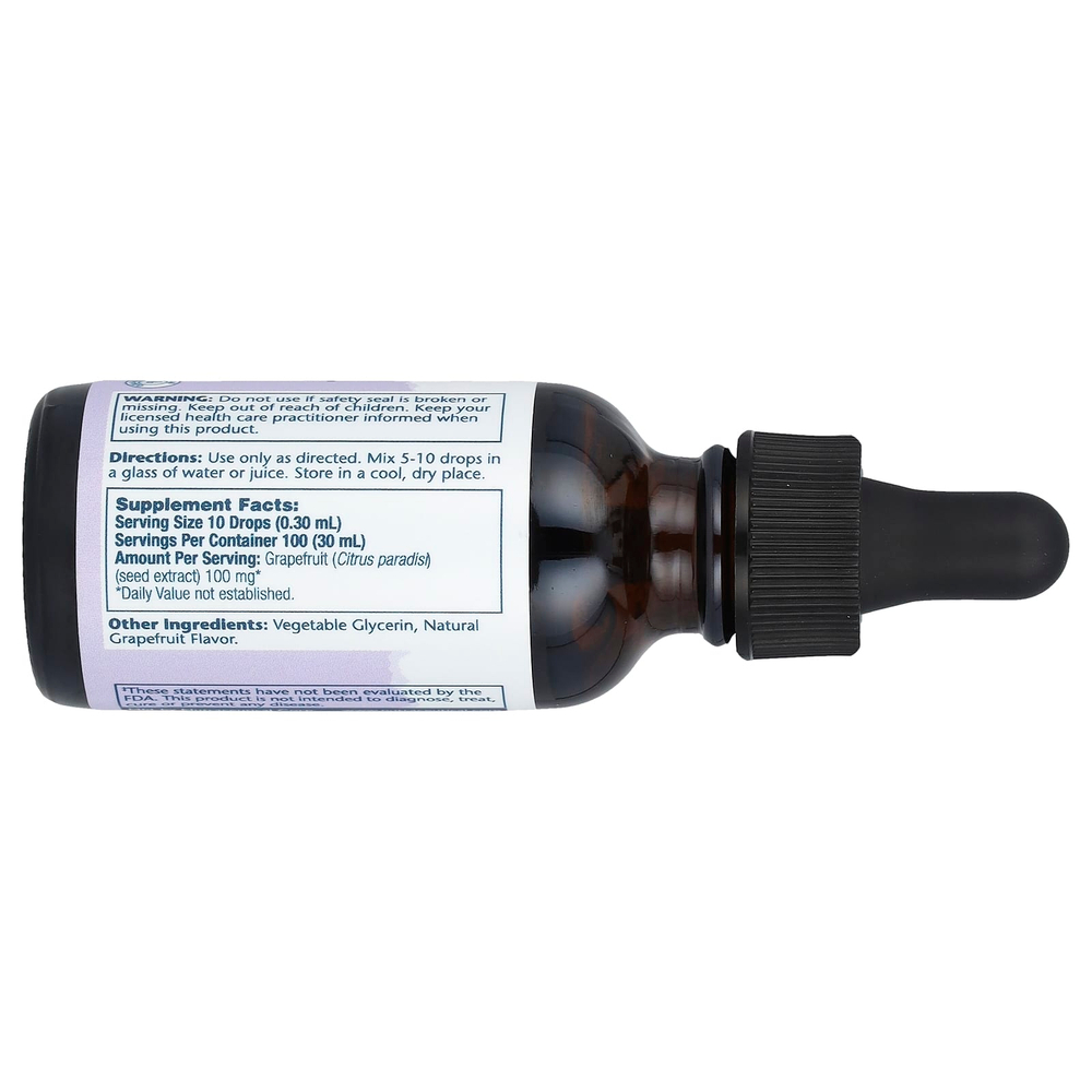 Solaray, экстракт семян грейпфрута, 100 мг, 30 мл (1 жидк. унция)