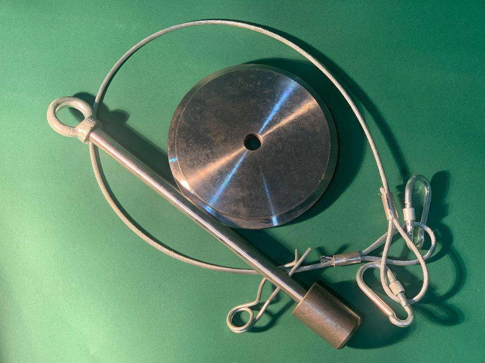 Крышка шароуловителя первого колена PM / KCP / JJ / EVER с подвижным штоком