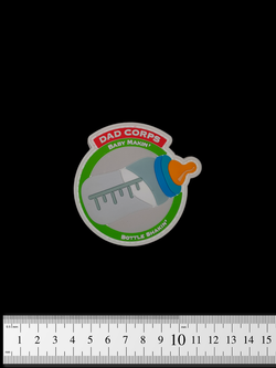 Шеврон Dad Corps PVC