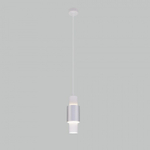 Подвесной светильник Eurosvet Bento 50204/1 LED белый/матовое серебро