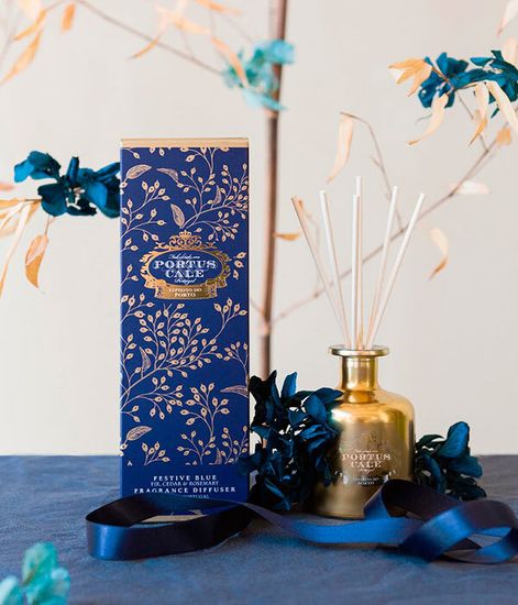 Праздничный синий, ароматический диффузор Festive Blue, Castelbel Porto