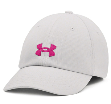 Теннисная кепка Under Armour Women's UA Blitzing Adjustable Теннисная кепка - halo gray/rebel pink