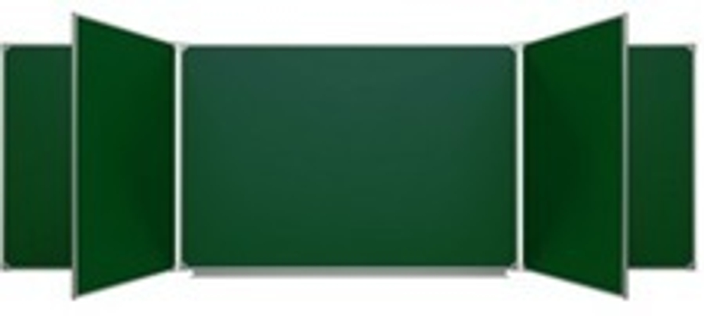 Пятиэлементная магнитная полимерная школьная доска 2000х750 (меловая)