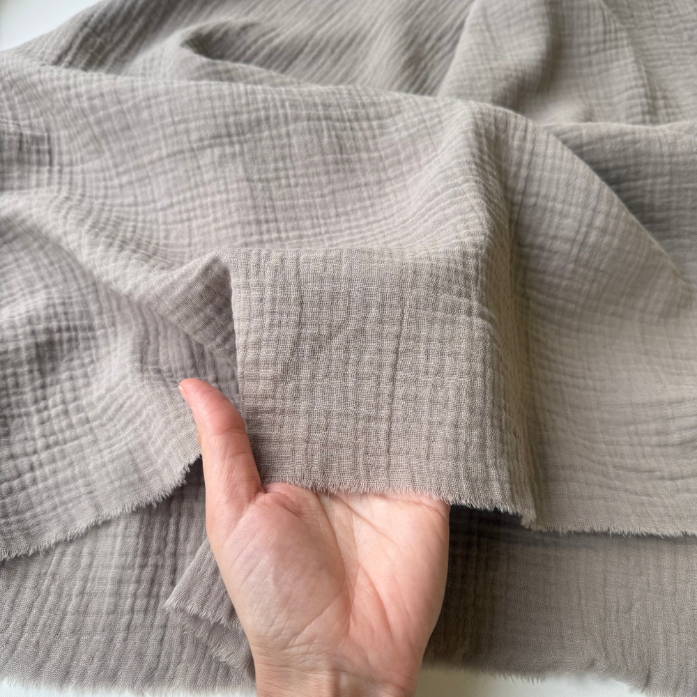 Муслин Серо-кофейный