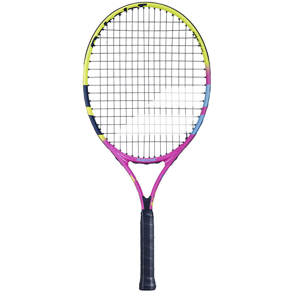 Ракетка б/т дет. BABOLAT Nadal 23 Gr0, 140498, для 7-9 лет, алюминий, зелено-розовый