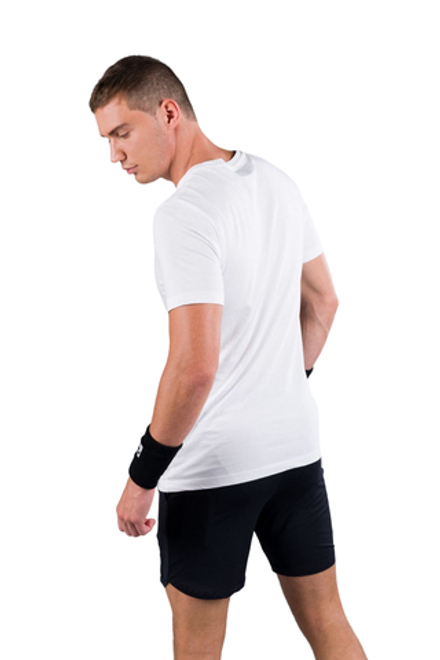 Теннисная футболка Hydrogen City Cotton Tee Man - white/rome