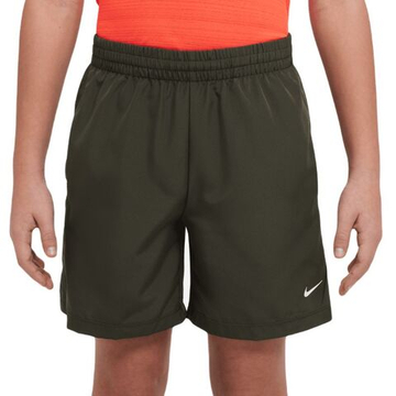 Детские теннисные шорты Nike Boys Dri-Fit Multi+ Training - cargo khaki/white