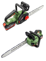 Аккумуляторная цепная пила FAMEIRUI 16″, 21V Li-Ion, бесщеточная