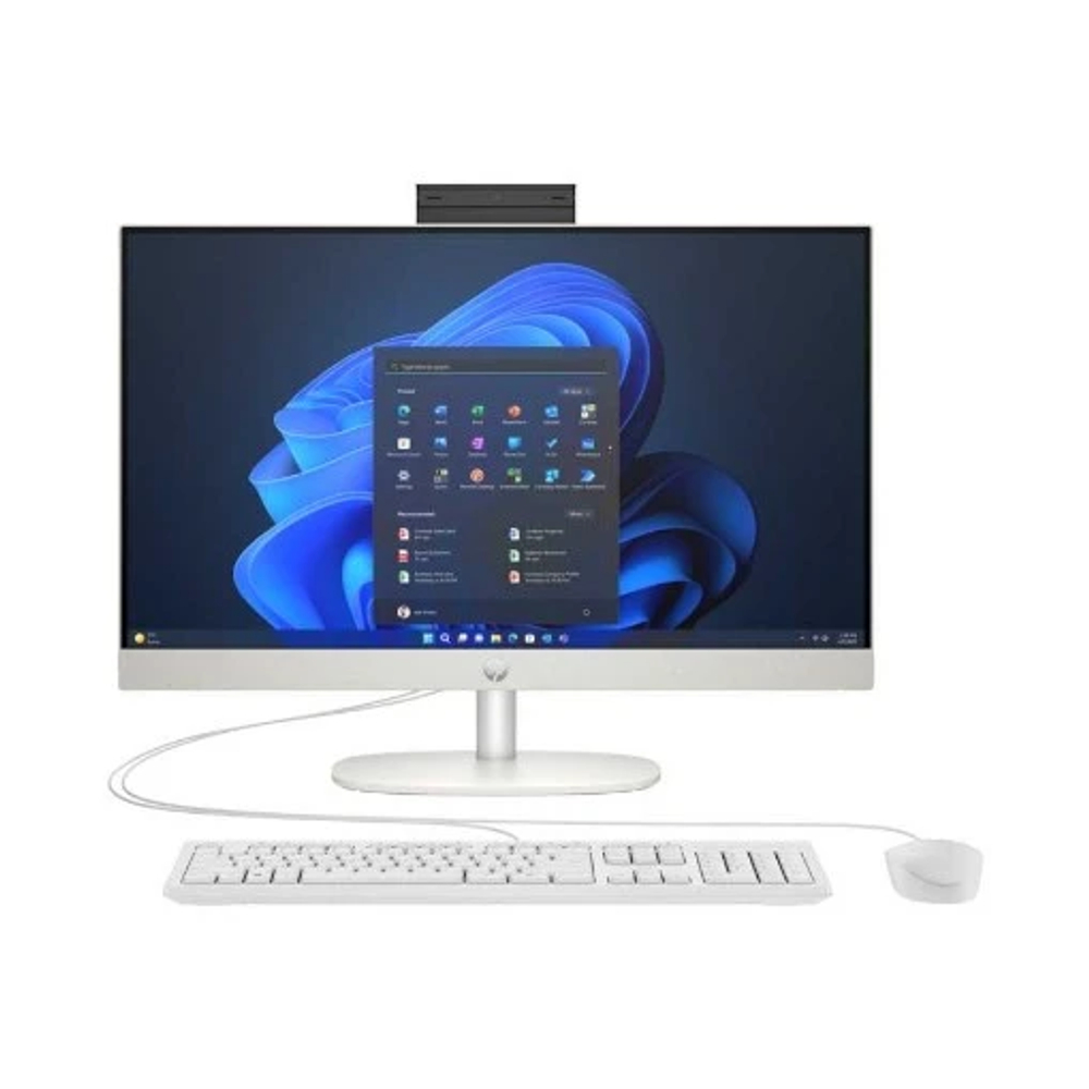 Моноблок HP ProOne 240 G10,i5-1334U,23.8" FHD IPS 250,16GB D4,512G SSD,DOS,3yw NBD,125 wht kbd+mse,WiFi6+BT5.3