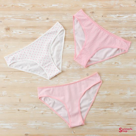 Трусики женские DOMINANT 35000-198, BIKINI, 3 шт. в уп.