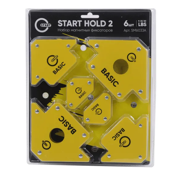 OSA START HOLD 2 Набор магнитных фиксаторов SM6033A (6шт) 9 LBS/25 LBS/50 LBS