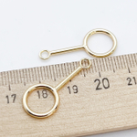 Коннектор, цвет золото, размер 28*12 мм, цена за 1 шт