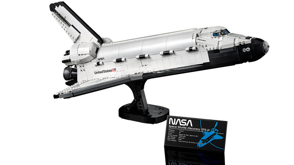 Конструктор LEGO Icons 10283 Космический шаттл НАСА «Дискавери»