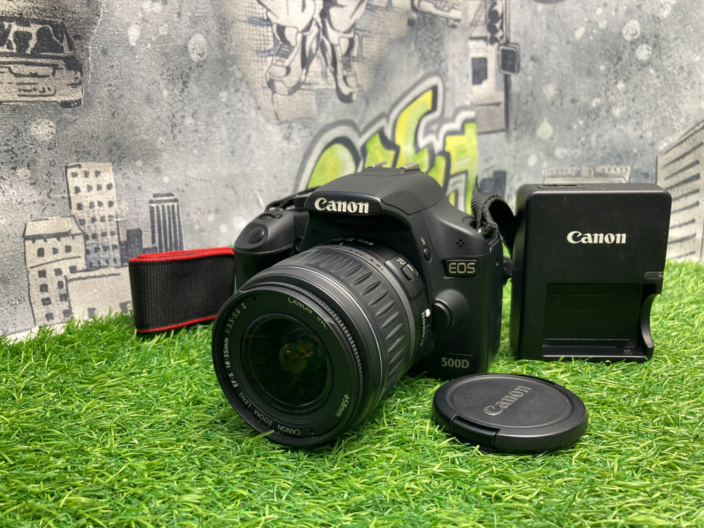 Canon 500D Kit 18-55mm 3.5-5.6 ll 10.000 кадров