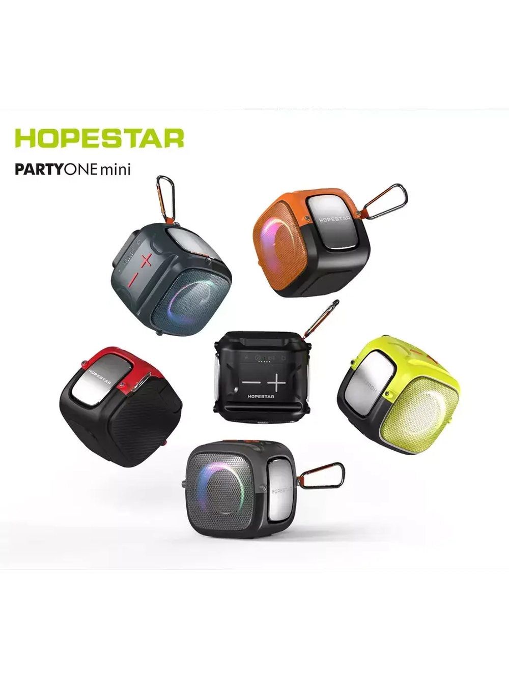 Портативная колонка Party One Mini blue