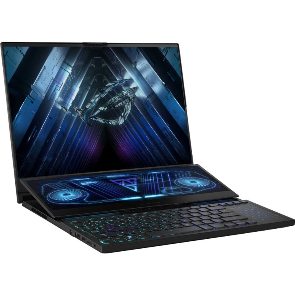 Ноутбук Asus ROG Zephyrus Duo GX650PY-NM083W, Ryzen 9 7945HX, 32Gb, SSD2Tb, RTX4090 16Gb, 16" IPS WQXGA (2560x1600) Win11 Home, black