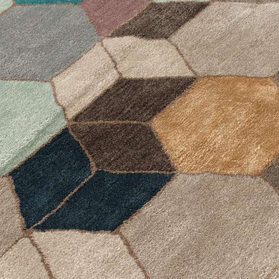 Ковер Laurice 180х270 см, вискоза, шерсть