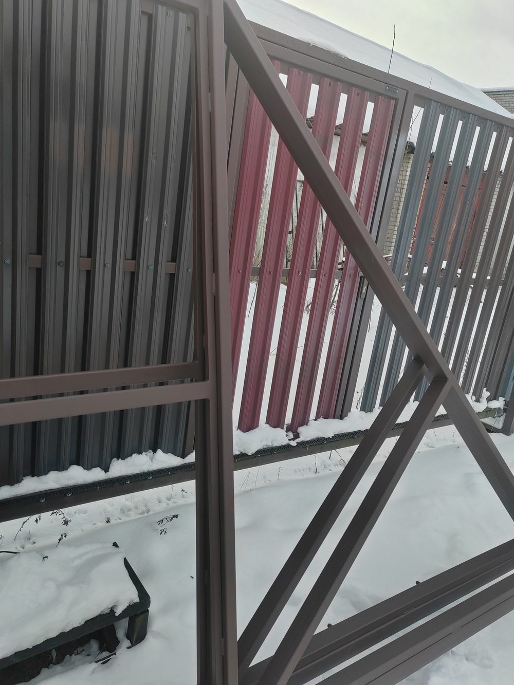 Ворота САДОВЫЕ проем 4м высота 2м