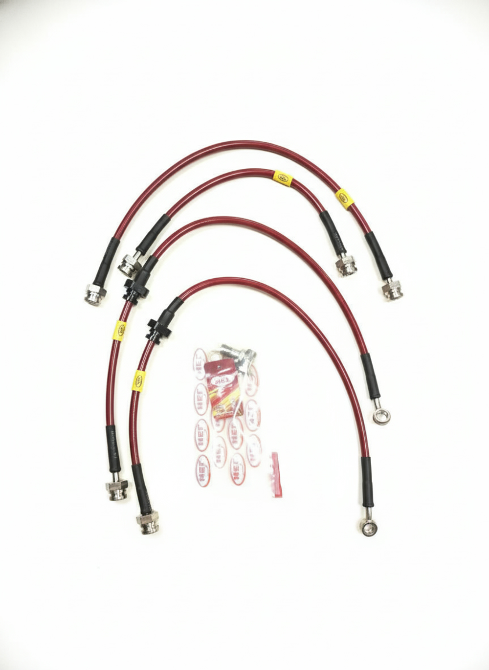 Комплект армированных тормозных шлангов HEL для Suzuki Jimny (с 2018)