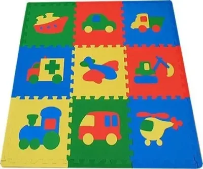 Набор мягких плиток разной тематики 33х33х9