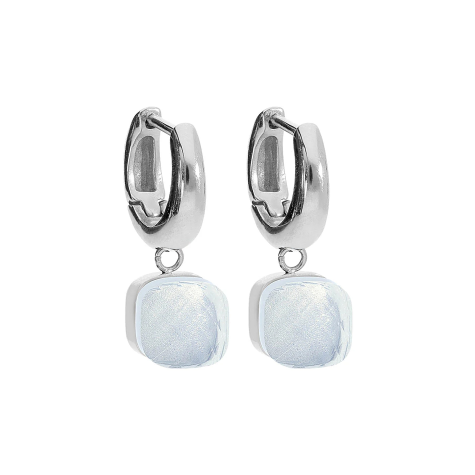 Серьги Qudo Firenze arctic blue opal 300366 BL/S