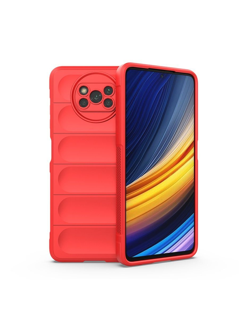 Противоударный чехол Flexible Case для Xiaomi Poco X3 Pro / X3 NFC