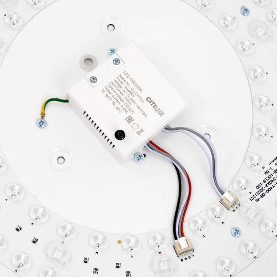 Потолочный светодиодный светильник с пультом ДУ Citilux Купер RGB Черный CL72470G1