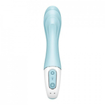 Надувной вибратор для точки-G Satisfyer Air Pump Vibrator 5+ голубой