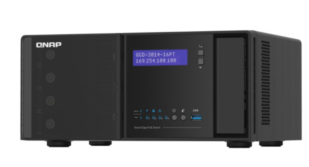 Коммутатор PoE QNAP QGD-3014-16PT-8G