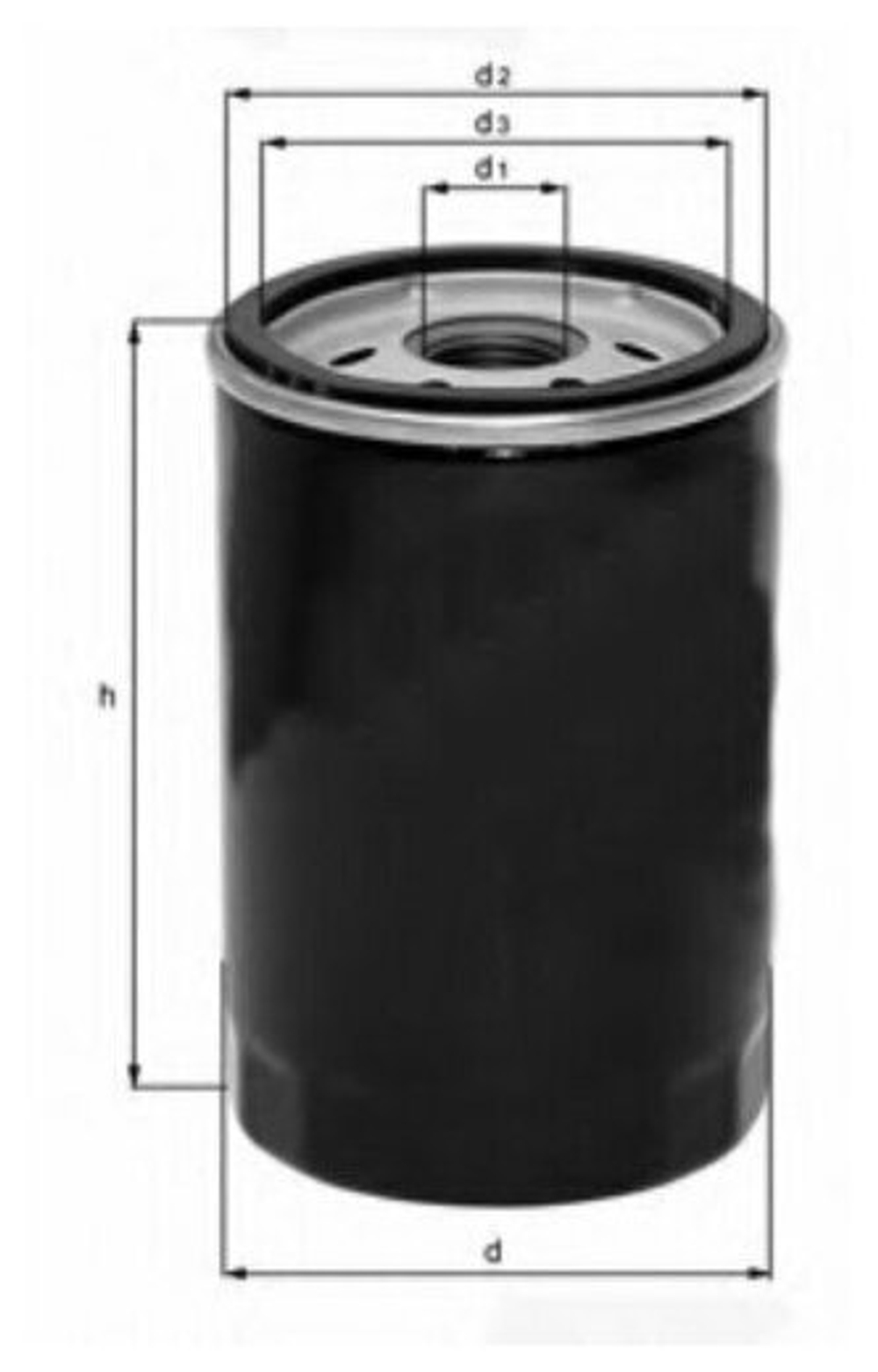 C-111  Knecht    OC 204 W917      Фильтр масляный
