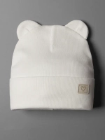 Шапка детская на осень с ушками