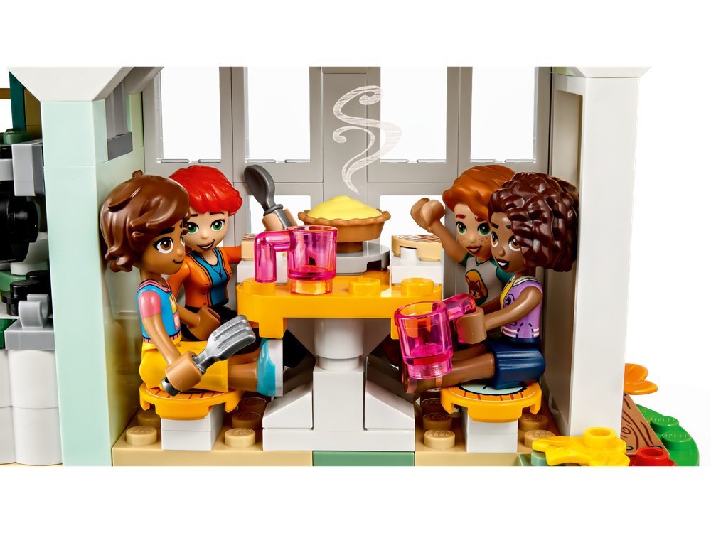 Конструктор LEGO Friends 41730 Осенний домик, домик в лесу с минифигурками, набор для девочек 7+, развивающий конструктор ЛЕГО Френдс