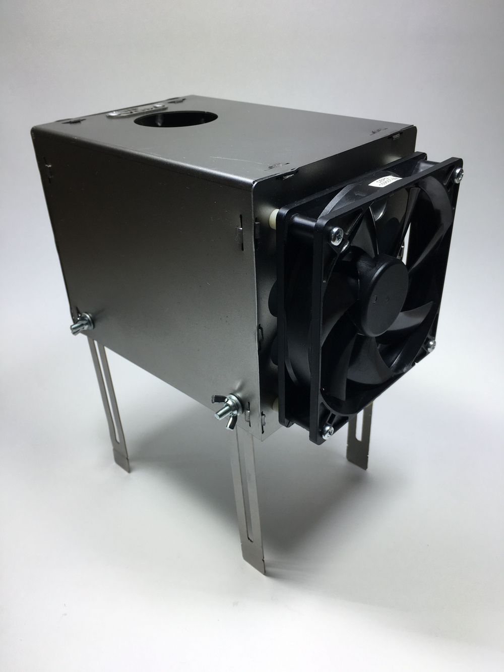Теплообменник "Ротан" с вентилятором в помещение/палатку