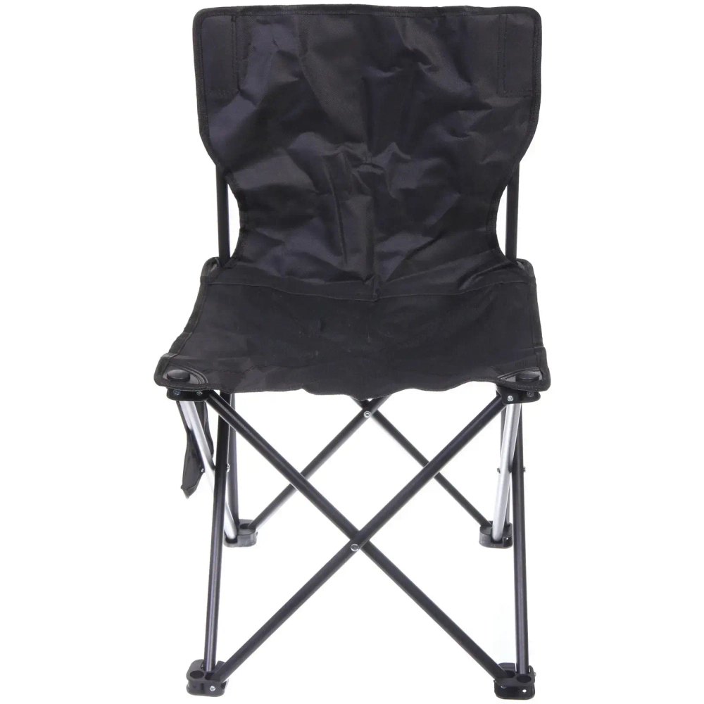 Стул складной в чехле до 100 кг SJ-0030, 39*39*64 см, цвет: чёрный, ТуристМастер