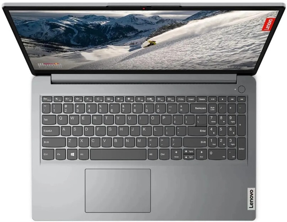 Ноутбук  Lenovo IdeaPad 1 15AMN7 15.6 ", Ryzen 5, 8 Гб RAM, 512 Гб SSD, Radeon 610M, Серый