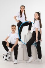 Брюки для девочки Скул-1 Виотекс ЧЁРНЫЙ