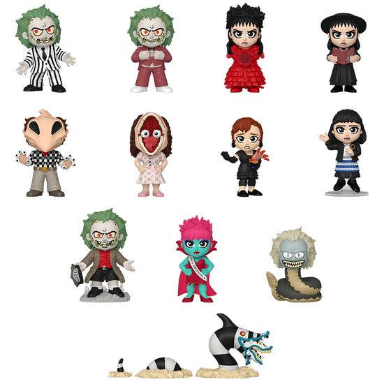 Фигурка Funko Mystery Minis Beetlejuice 1 штука в ассортименте (из 12) 86443 / Фигурка-сюрприз Фанко по мотивам фильма "Битлджус"