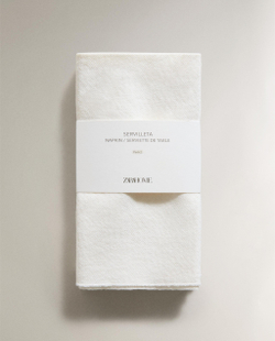 Zara Home столовая салфетка из смесовой ткани, 45 45 см (комплект 2 шт.)