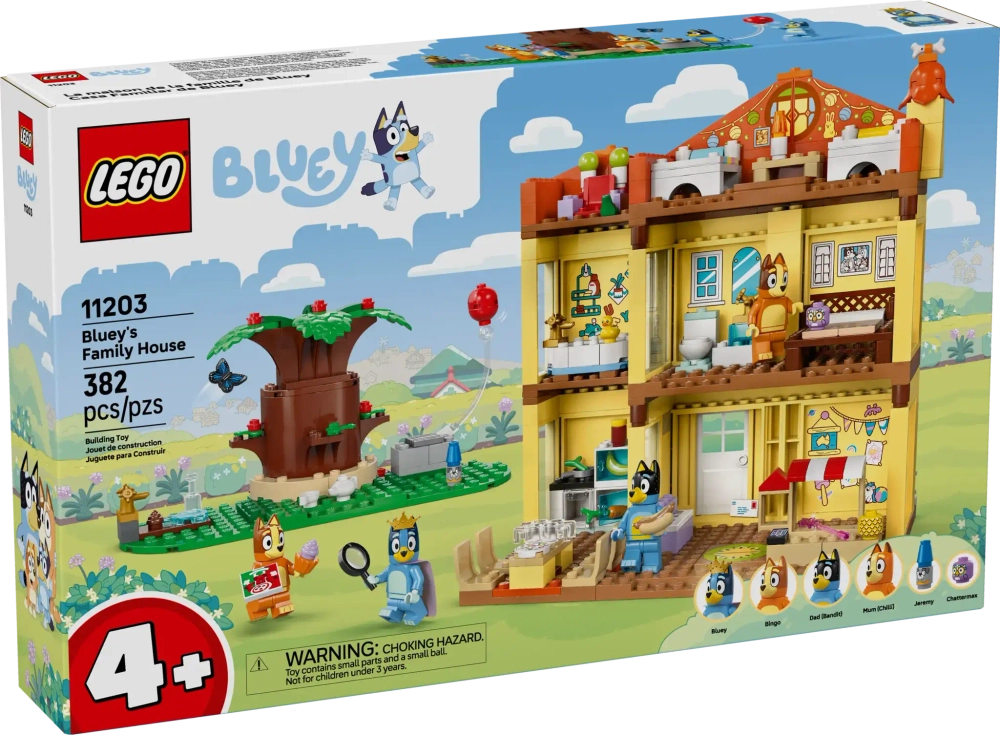 Конструктор LEGO Bluey 11203 Семеный дом Блуи