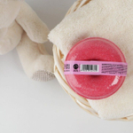 Детский бурлящий пончик с ароматом малины - 110 гр.