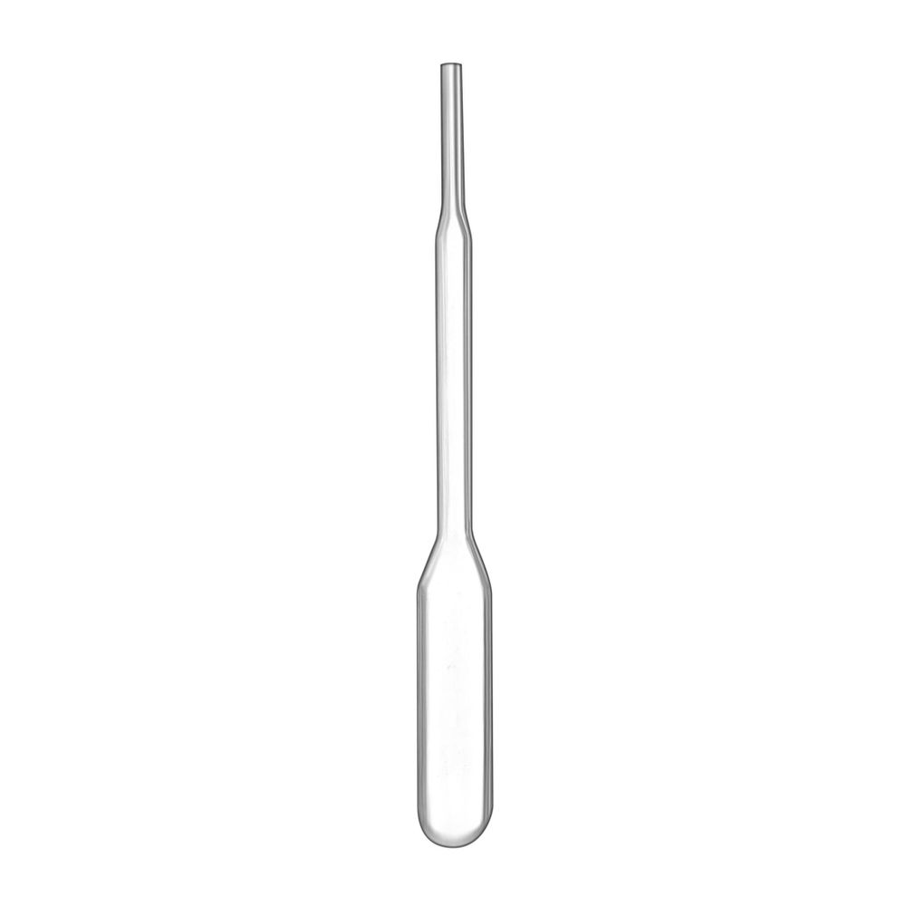 Пипетка для переноса жидкости (Пастера), 67 мм, капля 20 мкл (0,02 мл)