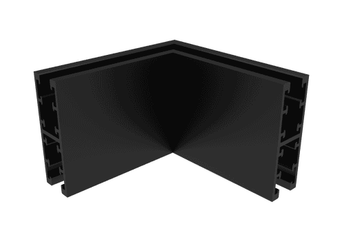 Соединитель для магнитного двустороннего шинопровода угловой Crystal Lux UX5 CLT 0.226 04 BL