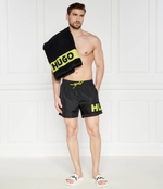 Шорты для плавания + полотенце + рюкзак CRUISE Hugo Bodywear - черный(50515502)